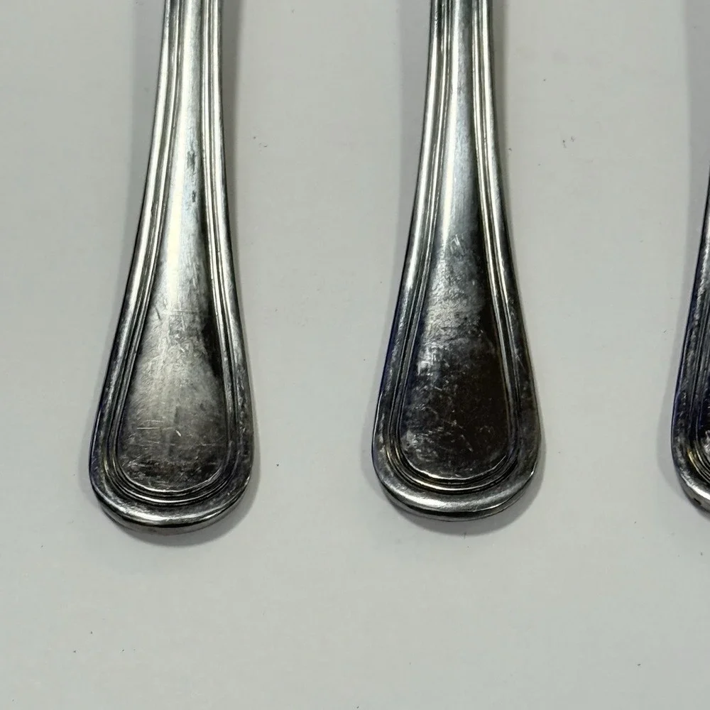 Pfaltzgraff Flatware ** Discontinued Radiants Pattern **Set Of 3 Dinner Forks